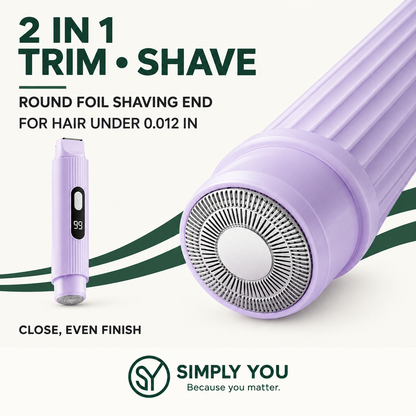 Simply You two-in-one shaver image